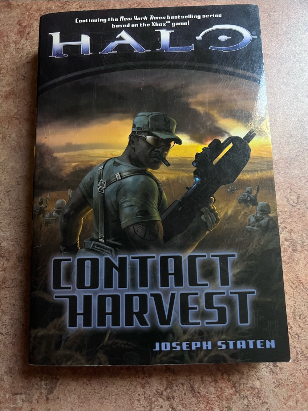 Halo: Contact Harvest by Joseph Staten Paperback Novel